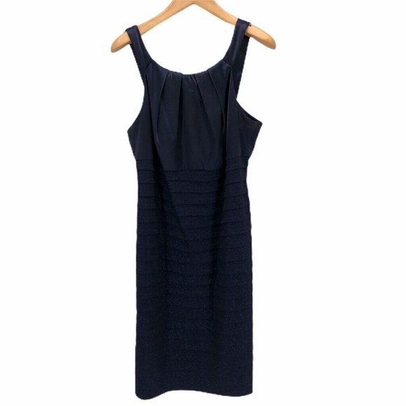 R&M Richards Dresses & Skirts - R&M Richards Womens Sheath Dress Blue Sz Plus 16 W